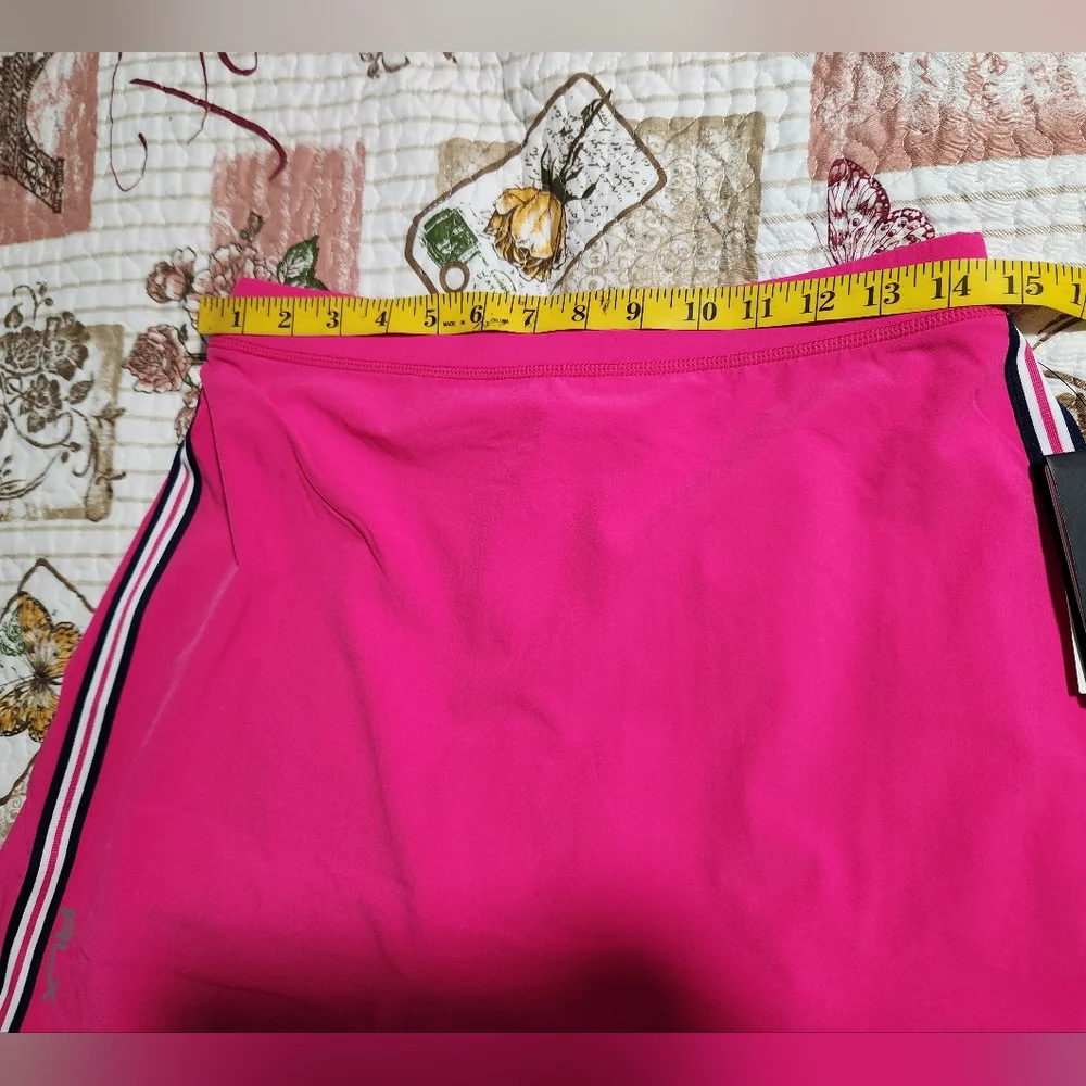 RLX RALPH LAUREN Womens Golf Skirt Concept‎ 3 Pink Pleated Back Skort Size S